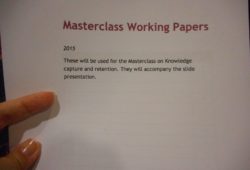 Masterclass Knowledge Retention