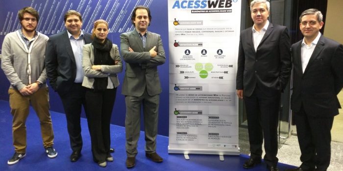 A equipa do AcessWeb 2015