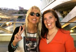 Lilian Knapp e Daniela Azevedo em Lisboa